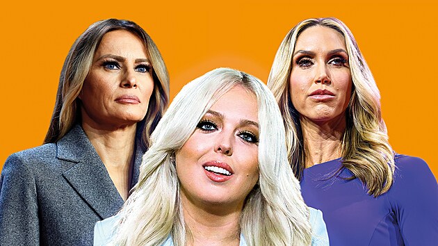 Melania Trumpová, Tiffany Trumpová, Lara Trumpová.