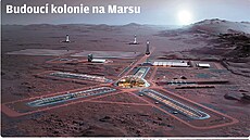 Budoucí kolonie na Marsu.