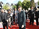 Lucemburská here�ka Vicky Kriepsová na slavnostním zahájení KVIFF, do Var� si...