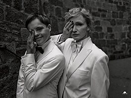 A�a Geislerová a David Vodstr�il (Esprit Club, KVIFF, 9.7. 2025).