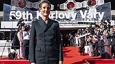 Lucemburská hereka Vicky Kriepsová na slavnostním zahájení KVIFF, do Var si...