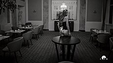 Modelka Veronika Kaáková (Esprit Club, KVIFF, 6.7. 2025)