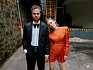 Tomá� Havlínek a Agáta Kry�t�fková (Esprit Club, KVIFF, 10.7. 2025)