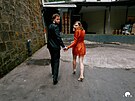 Tomá� Havlínek a Agáta Kry�t�fková (Esprit Club, KVIFF, 10.7. 2025)