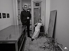 Jasmína Houf a Mat�j Kretík (Esprit Club, KVIFF, 12.7. 2025)