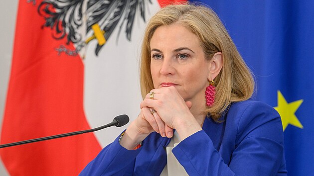 Beate Meinl-Reisingerová, rakouská ministryn� zahrani�í.