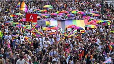 Prvodem z Václavského námstí na Letnou se vydali úastníci festivalu Prague...