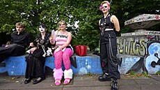 Ulicemi Prahy se vydal duhový pr�vod v rámci festivalu Prague Pride. (2. srpna...