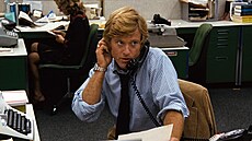 Robert Redford ve filmu V�ichni prezidentovi mu�i. (1976)