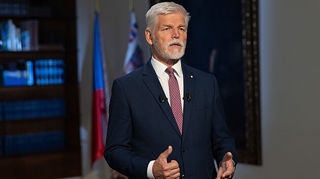 Prezident Petr Pavel v projevu k národu p�ed sn�movními volbami vyzval ob�any,...