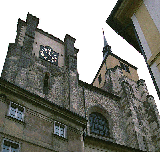 Kostel sv. Jiljí v Husov� ulici.