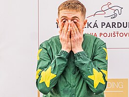 135. roník Velké pardubické. Na snímku vítzný okej Keith Michael Donoghue,...