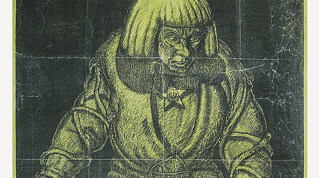 K�nejvz�cn�j��m �esk�m filmov�m plak�t�m pat�� Golem od Josefa Weniga (k�filmu z�roku 1920) a�Nosferatu. Tuto Murnauovu expresionistickou klasiku pro tuzemsk� kina ilustroval nezn�m� autor. Ob� pr�ce ukazuj�, �e filmov� plak�ty dvac�t�ch let 
�asto p�ipom�naly plnohodnotn� v�tvarn� d�la.