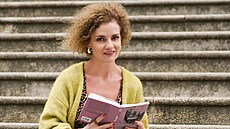 Spisovatelka Kamila Hladká se svou novou knihu Dom?