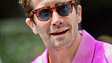 Zá�iv� r��ovou má ve své sk�íni také herec Jake Gyllenhaal.