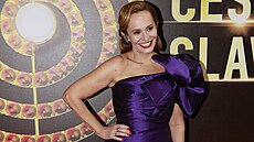 Monika Absolonová na p�edávání cen �eský slavík 2025. (21. listopadu 2025)