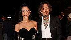 Eva Bure�ová a P�emek Forejt na p�edávání cen �eský slavík 2025. (21. listopadu...