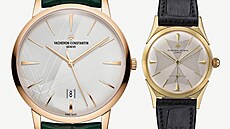 Letos Vacheron Constantin p�edstavil hodinky z kolekce Patrimony (vlevo), které...