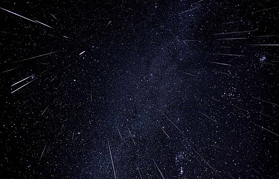 Geminidy v roce 2004