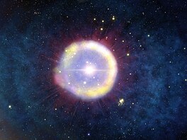 Hv�zda populace III podle p�edstavy um�lce