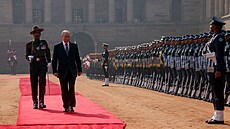 Indický premiér Naréndra Módí (vlevo) a ruský prezident Vladimir Putin, 1. zá�í 2025.