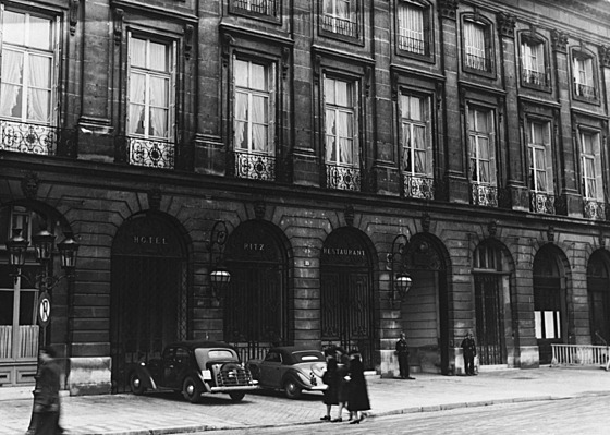 Hotel Ritz v Pa�í�i v období druhé sv�tové války.