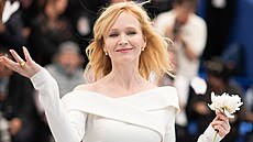 A�a Geislerová na mezinárodním filmovém festivalu v Cannes.