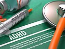 ADHD - porucha pozornosti s hyperaktivitou.