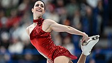 Deanna Stellato-Dudeková sout�í spole�n� s Maxime Deschampsem ve finále...