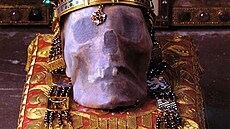 Diadém na lebce sv. Václava