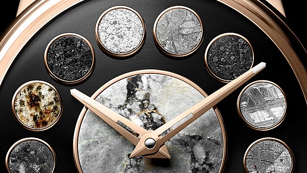 Hodinky Cosmopolis od �výcarské manufaktury Louis Moinet jsou dokonce zapsány...