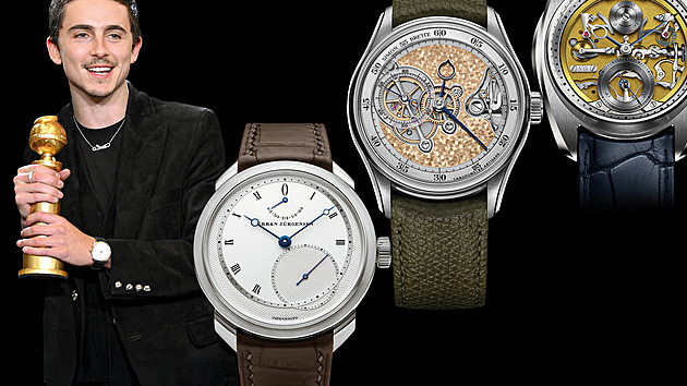 Nezávislý Timothée Chalamet. Jaký má držitel Zlatého glóbu vkus na hodinky