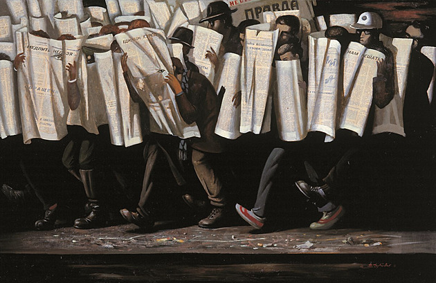 Ztracený ráj. Výstava v Holešovicích vrací dobu, kdy světem hýbaly noviny