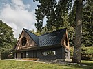 Chalupa ve stráni v Krkono�ích.