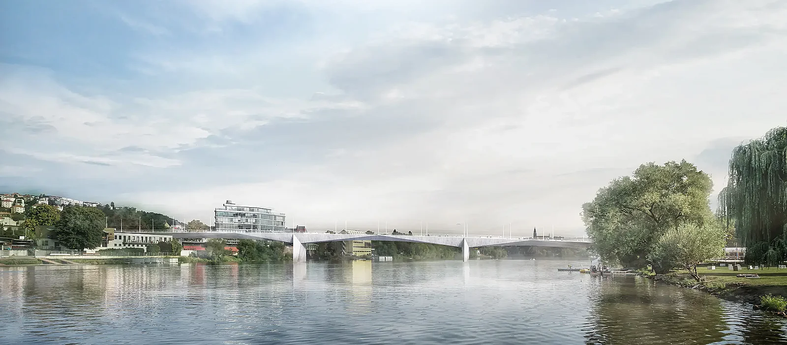 Kdybych to věděl, nesoutěžil bych. Jak autor Dvoreckého mostu porazil věhlasného architekta