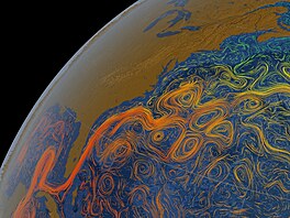 Proudy v Severním Atlantiku