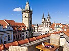 **PRAHA, �ESKÁ REPUBLIKA � 23. KV�TNA:** Starom�stská radnice, kostel Matky...