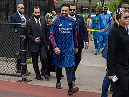 Starosta Zohran Mamdani se 26. kv�tna 2026 v Bronxu ve stát� New York ú�astnil...