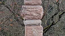 Rothmayer�v památník zast�eleným z konce 2. sv�tové války v Jelením p�íkopu.