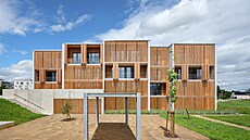 Bytový d�m ve ��áru nad Sázavou od architektonického studia Kuba & Pila�...