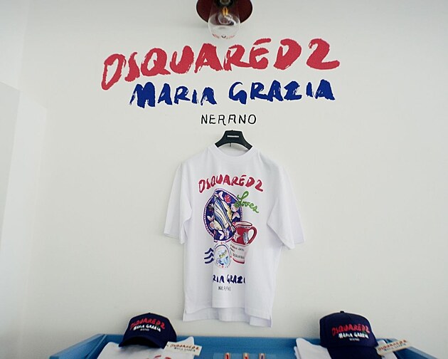 Dsquared2 spolupráce s restaurací Nerano.