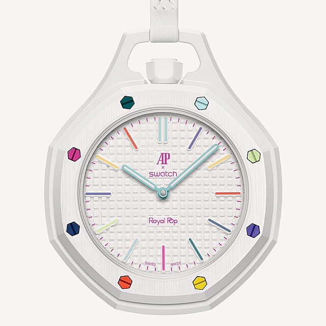 Kolekce Audemars Piguet x Swatch Royal Pop se za�ala prod�vat 16. kv�tna ve...