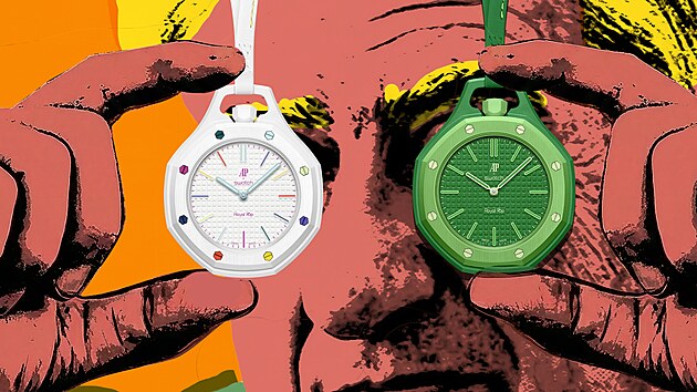 Kolekce Audemars Piguet x Swatch Royal Pop se za�ala prodávat 16. kv�tna ve...