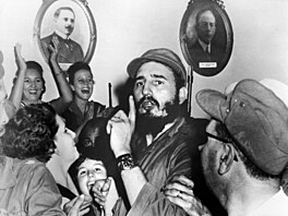 Fidel Castro v roce 1959.