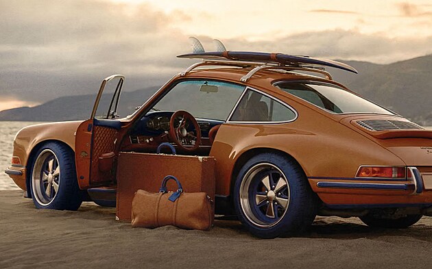 Kolaborace Porsche a Louis Vuitton.Porsche se spojilo s kalifornským Singer...