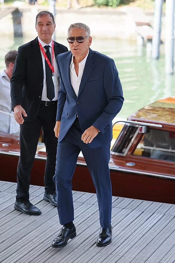 George Clooney na filmov�m festivalu v Ben�tk�ch 2026.