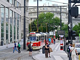 Slavnostní dokon�ení výstavby nové tramvajové trat� - Muzeum, Praha. (4. zá�í...