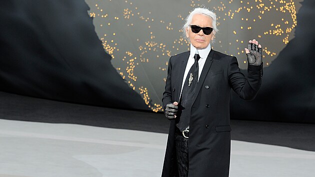 Karl Lagerfeld v roce 2013