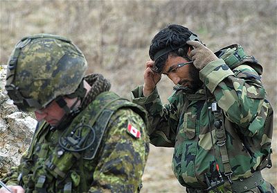 Ilustraní snímek. Výcvik afghánských voják.