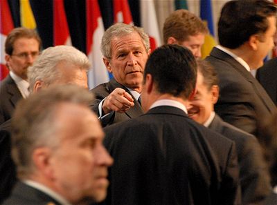 Bývalý americký prezident George W. Bush.